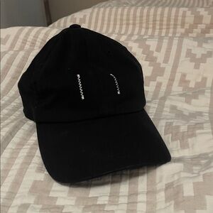 Reigning Champ Black Chino Baseball Cap